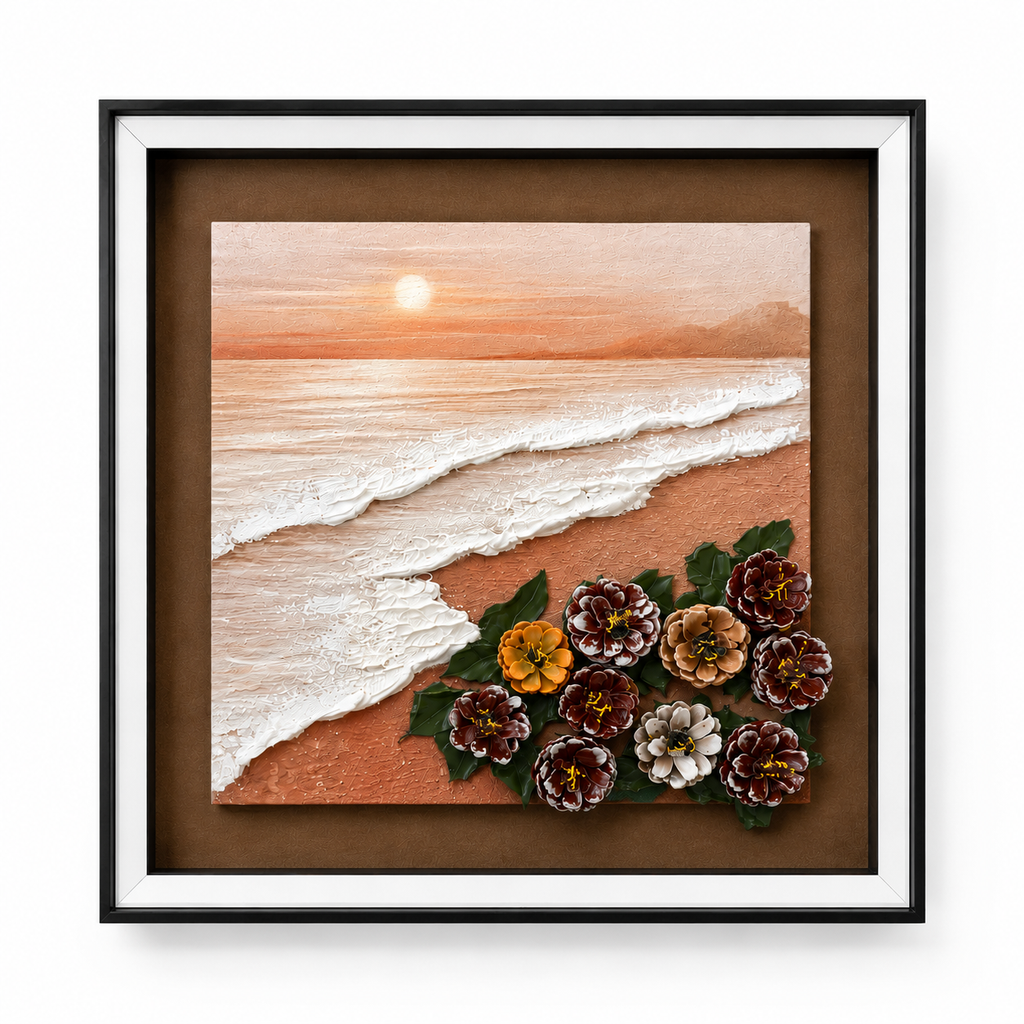 Ocean Garden Shadow Box and Wall decoration item