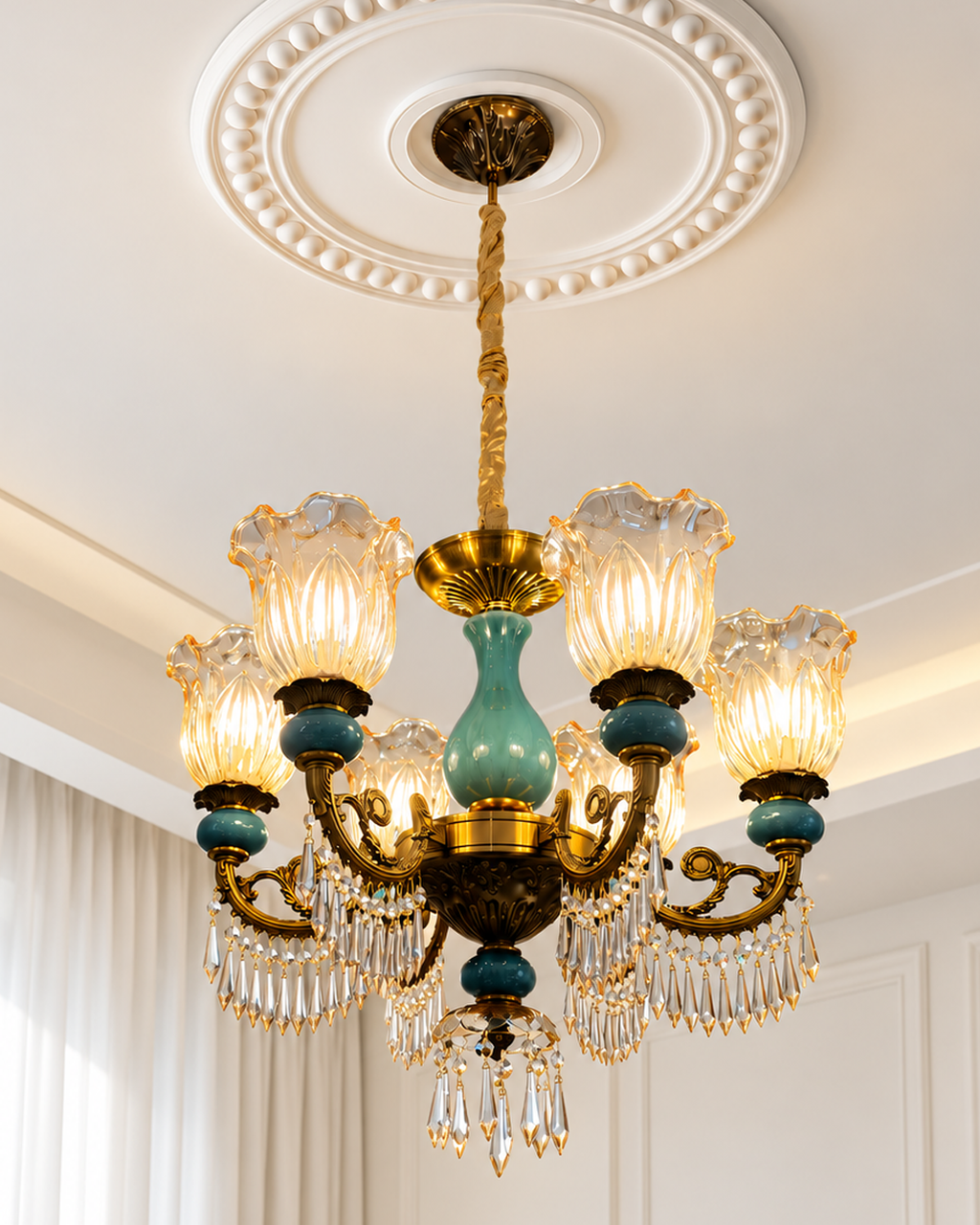 Palace Elegance Chandelier for Home & item for Home Decoration