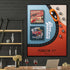 Porsche Passion Pop Art Shadow box