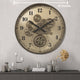 Infinity Dial Luxury Antique Wall Clock For Living Room With Moving Gear Mechanism Buy Wall Clock Online - Medium (Steel Body)