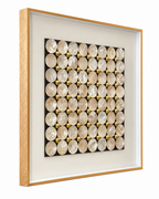 Lunar Grid Shadow Box Wall Decoration Item