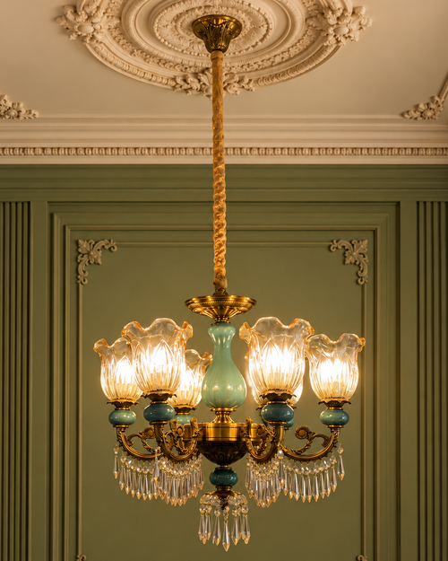 Palace Elegance Chandelier for Home & item for Home Decoration