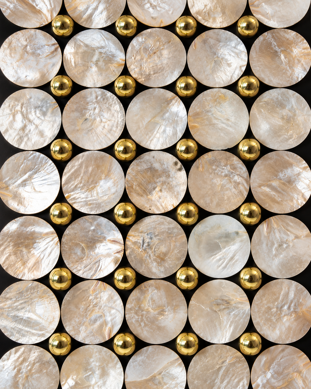 Lunar Grid Shadow Box Wall Decoration Item