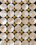 Lunar Grid Shadow Box Wall Decoration Item