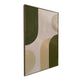 Retro Green Vibes Wall Hand Paintings for Home ( 32 x 47 Inches )