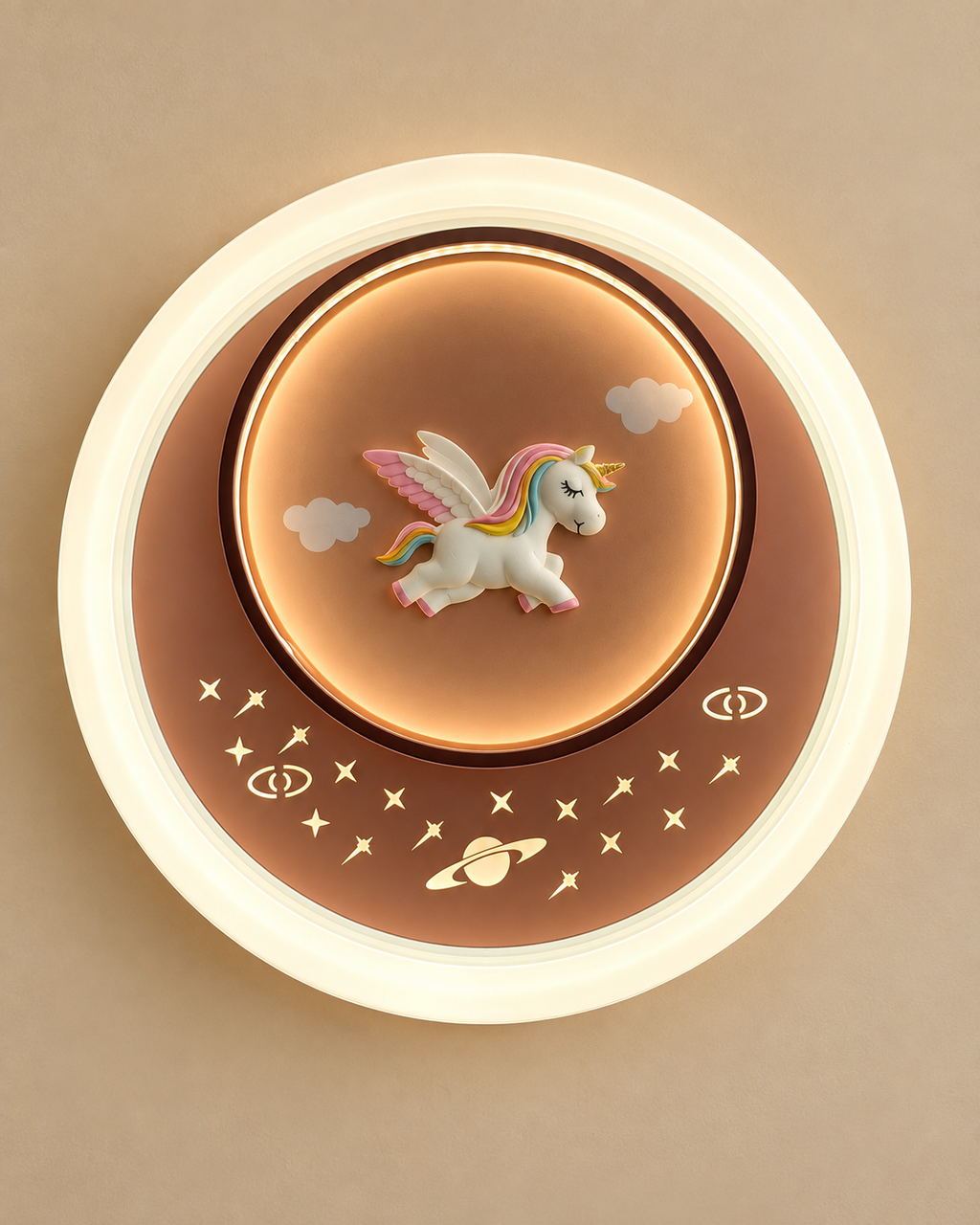 Cosmic Unicorn Ceiling Light for Kids Room & Kids Room Décor Products