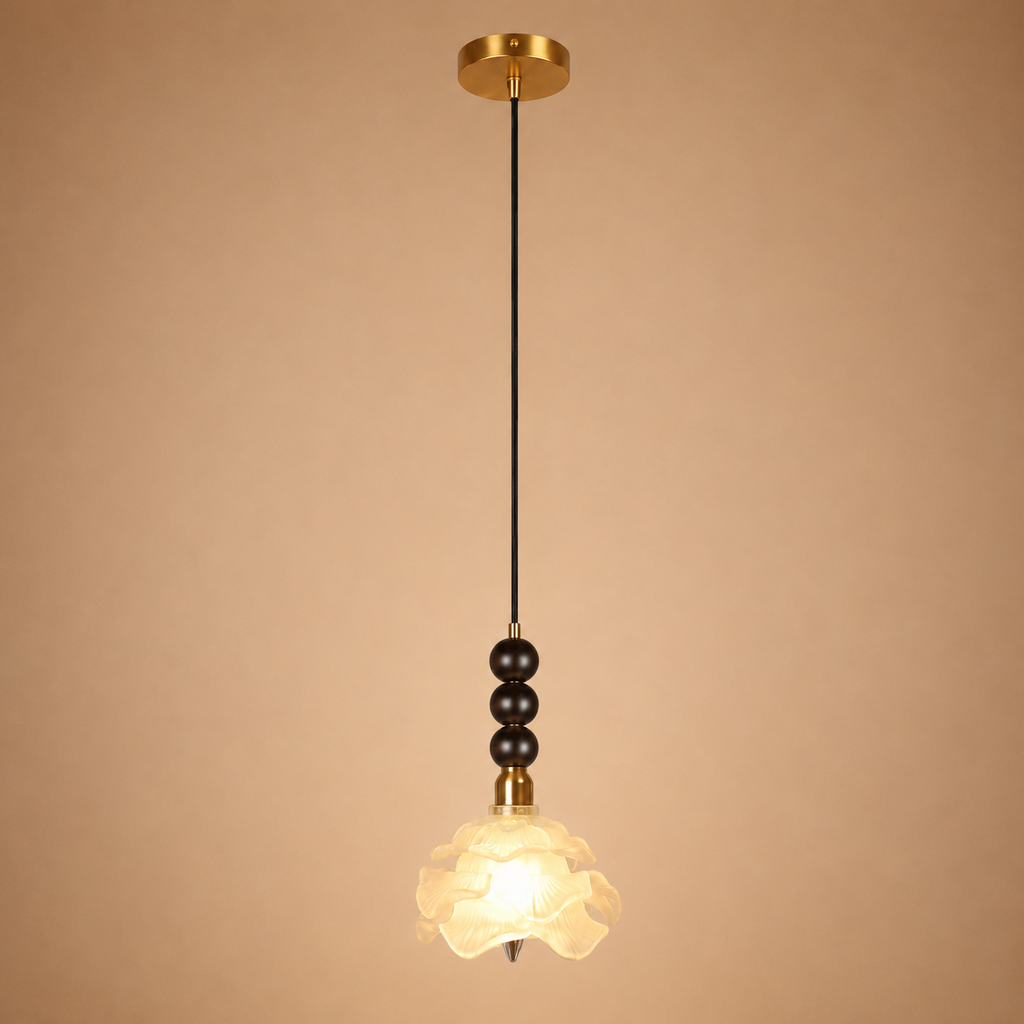 Rose Haven Pendant Light For Home  & Item  for Home Decoration - White