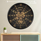 Mystic Motion Luxury Designer Watches Wall Clock For Living Room With Moving Gear Mechanism Buy Wall Clock Online - Medium (Black) (Steel Body)