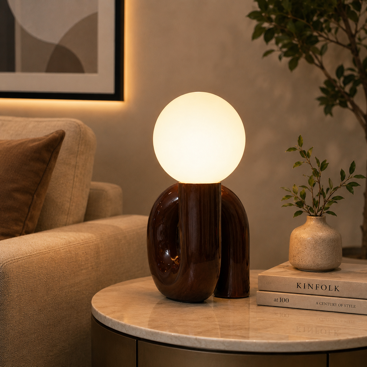Sora Loop Designer Table lamps for Home & Item for Home Decoration (Italian Designer Collection)