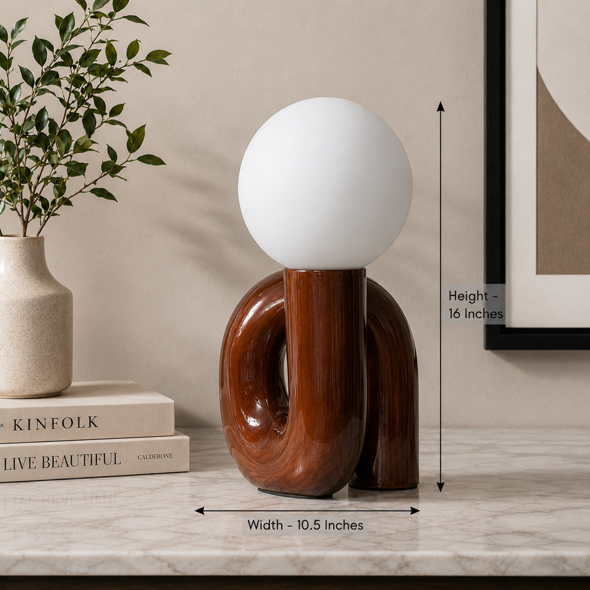 Sora Loop Designer Table lamps for Home & Item for Home Decoration (Italian Designer Collection)