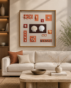 Ocean Treasures  Shadow Box Wall Decoration Piece