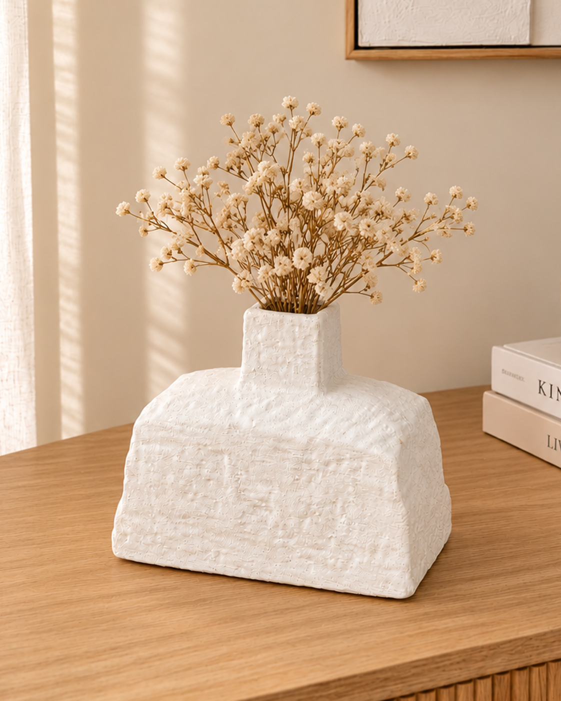 Nordic Haven Decorative Vase & Showpiece for Home & Item for Home Decoration  - Medium