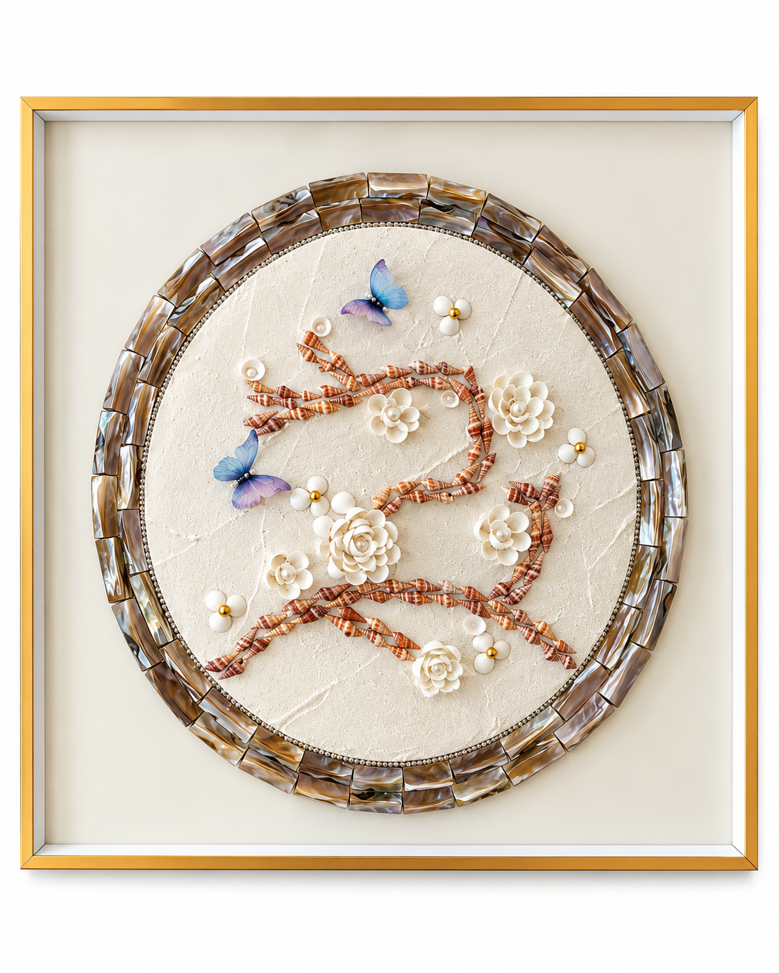 Enchanted Branches Shadow Box Wall Decoration Item