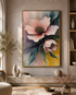 Whispers of Spring Crystal Glass Wall Painting For Home Décor
