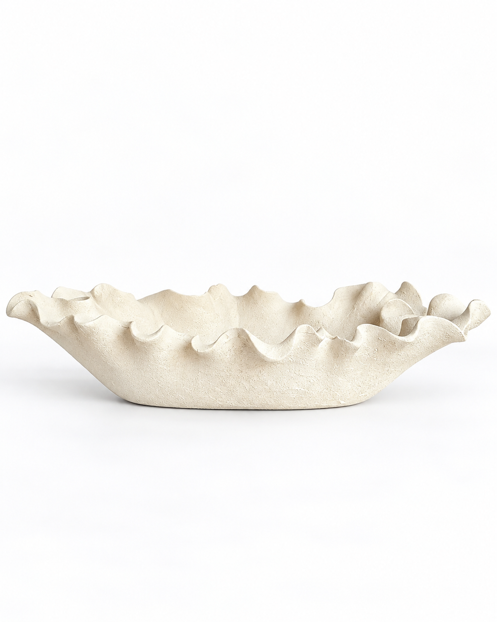 Tidal Ruffle Decorative Bowl & Item for Home Deocoration