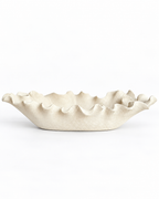 Tidal Ruffle Decorative Bowl & Item for Home Deocoration