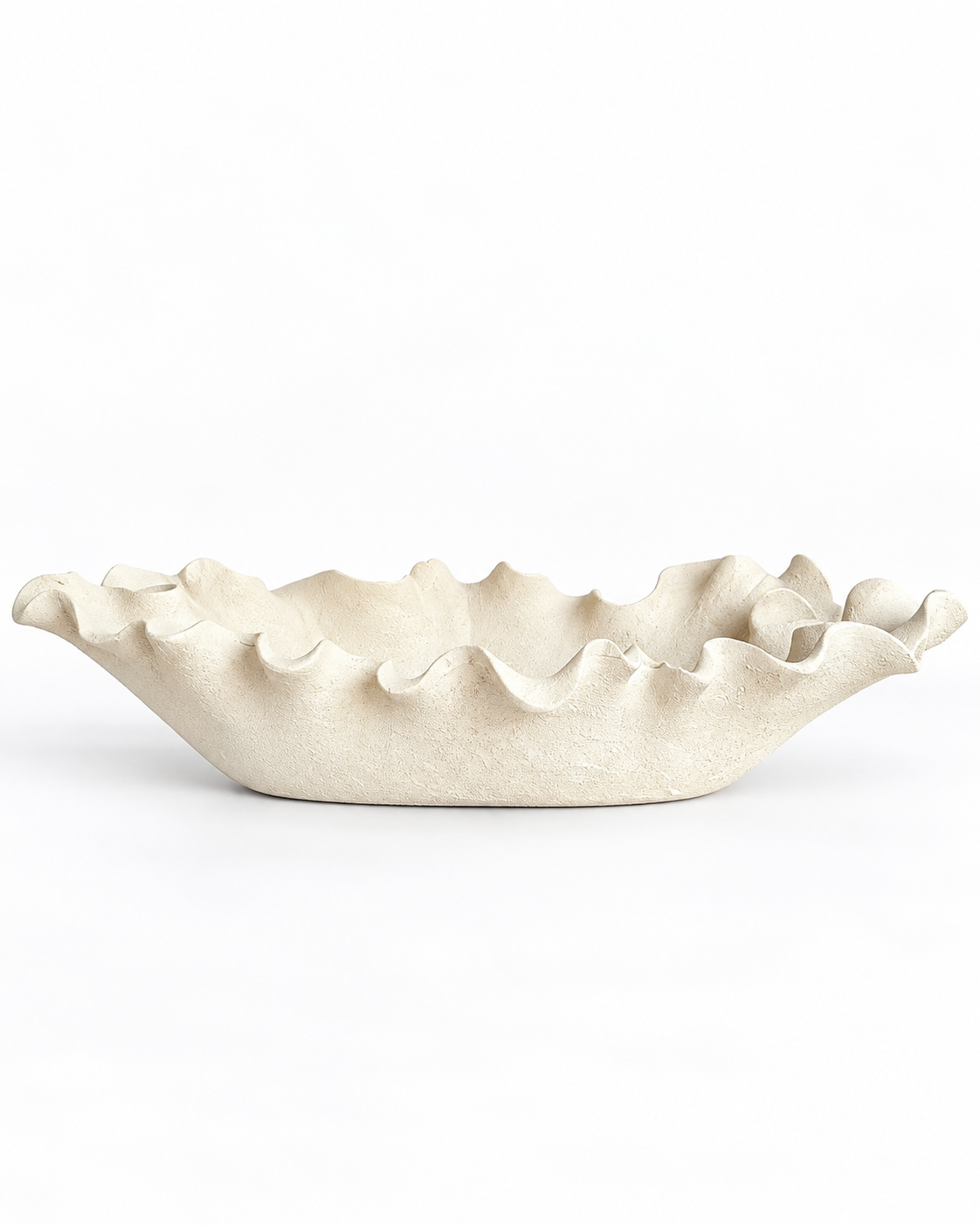 Tidal Ruffle Decorative Bowl & Item for Home Deocoration