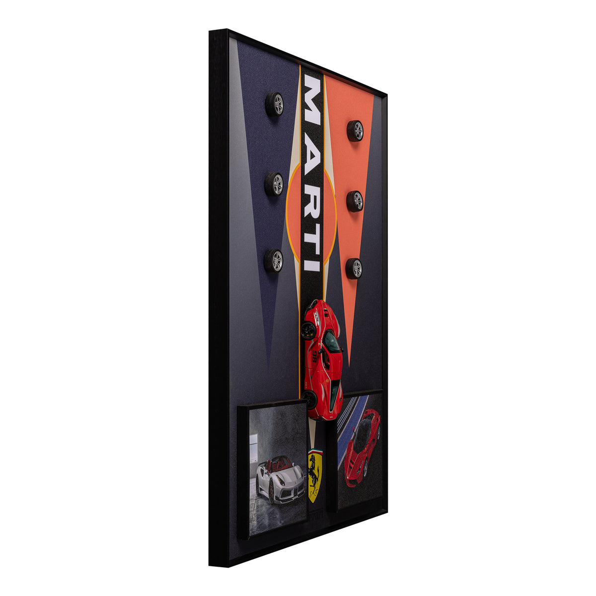 Ferrari Fantasy Pop Art Shadow Box