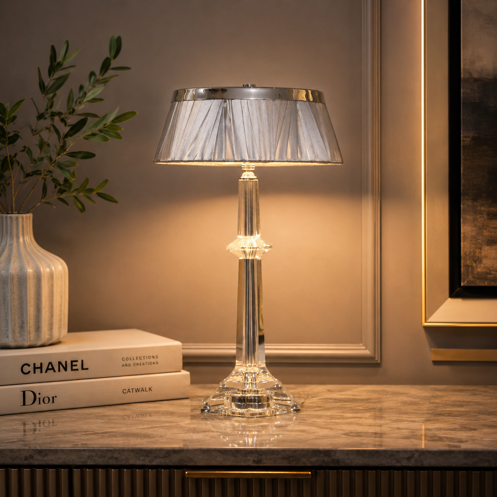 Prism Royale Crystal Table Lamps For Home & Item for Home Decoration