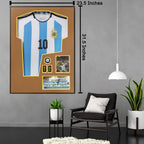 Messi Legacy Pop Art Shadow Box Wall Decoration Piece
