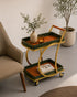 Orbitelle Bar Trolley - Olive Green