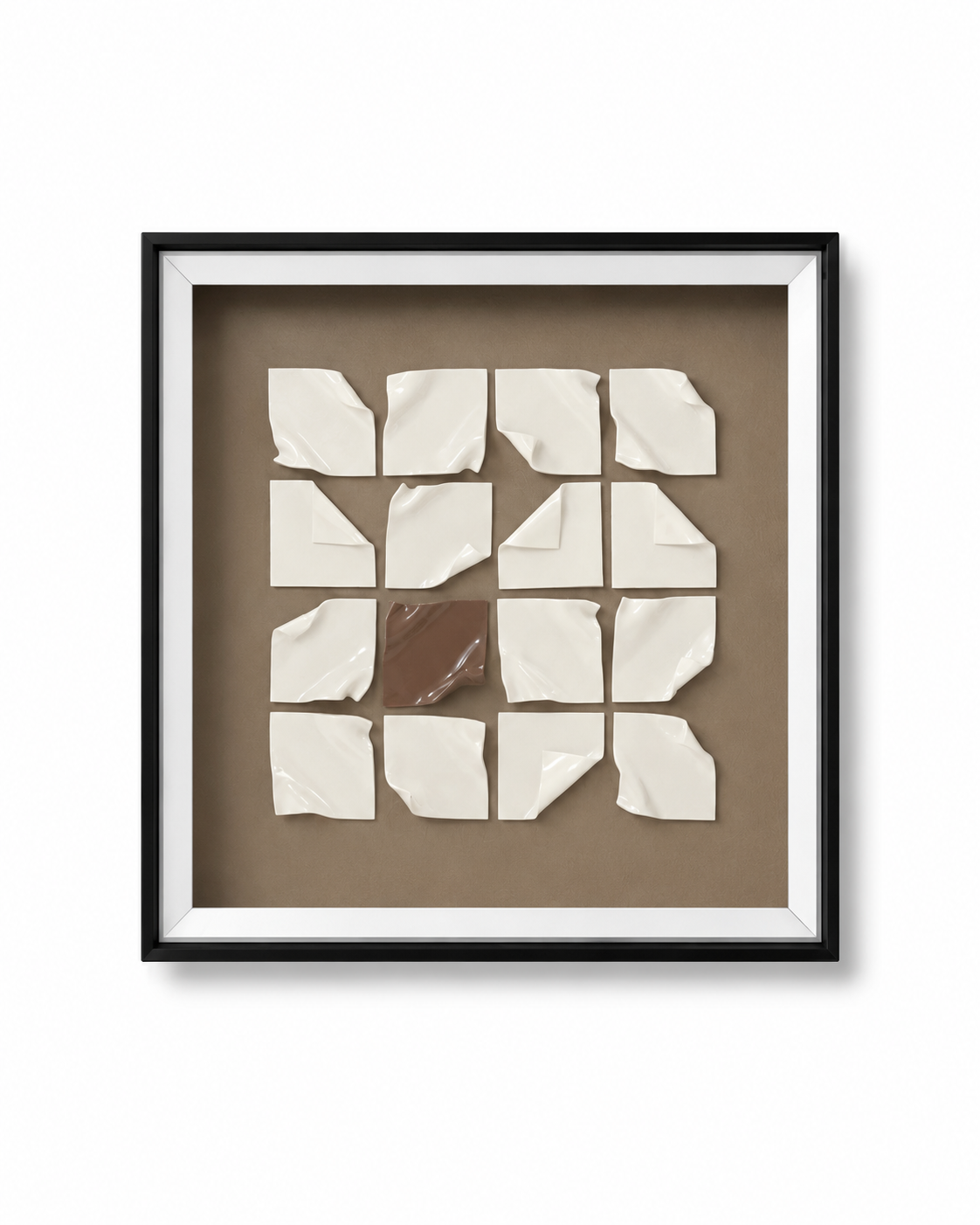 Abstract Form Shadow Box for Wall Decoration & Wall Art