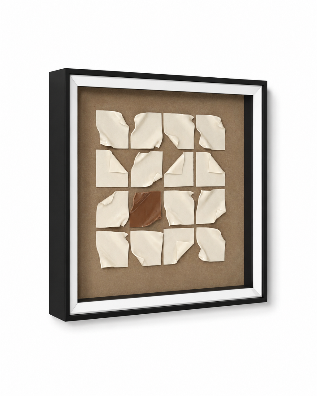 Abstract Form Shadow Box for Wall Decoration & Wall Art