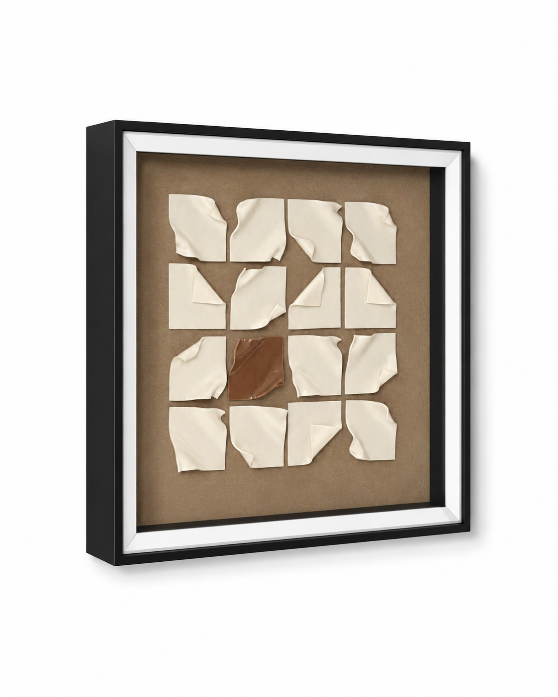 Abstract Form Shadow Box for Wall Decoration & Wall Art