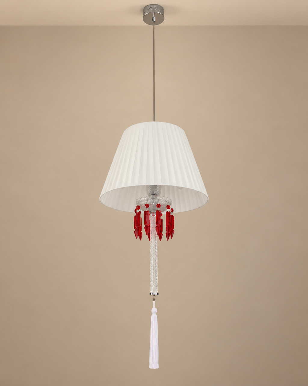 Avelisse Glow Ceiling Light for Home & item for Decoration - Red