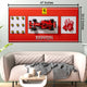 Ferrari Speed Pop Art Shadow Box Wall Decoration Piece