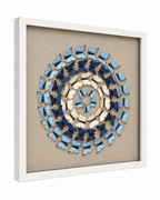 Circle of Butterflies Shadow Box for Wall Decoration & Wall Art
