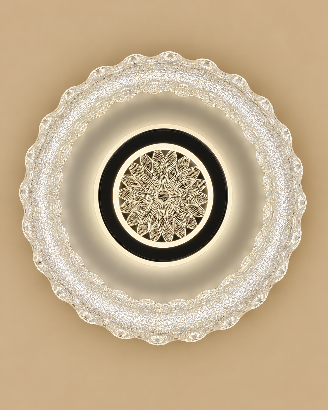 Floral Radiance Ceiling Light for Home & item for Decoration