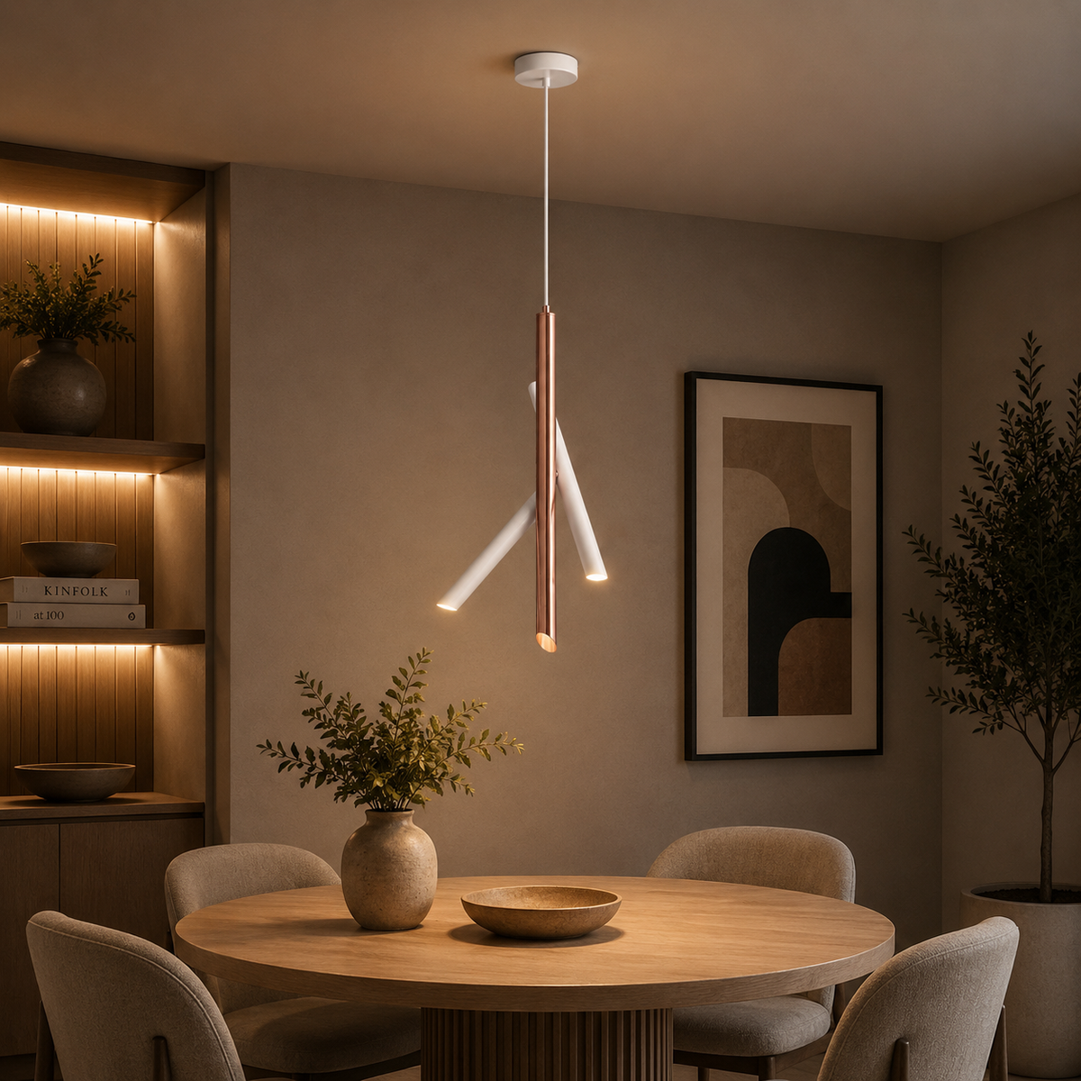 Olive Glow Pendant Light For Home & Home Decoration Item (Italian Designer Collection)