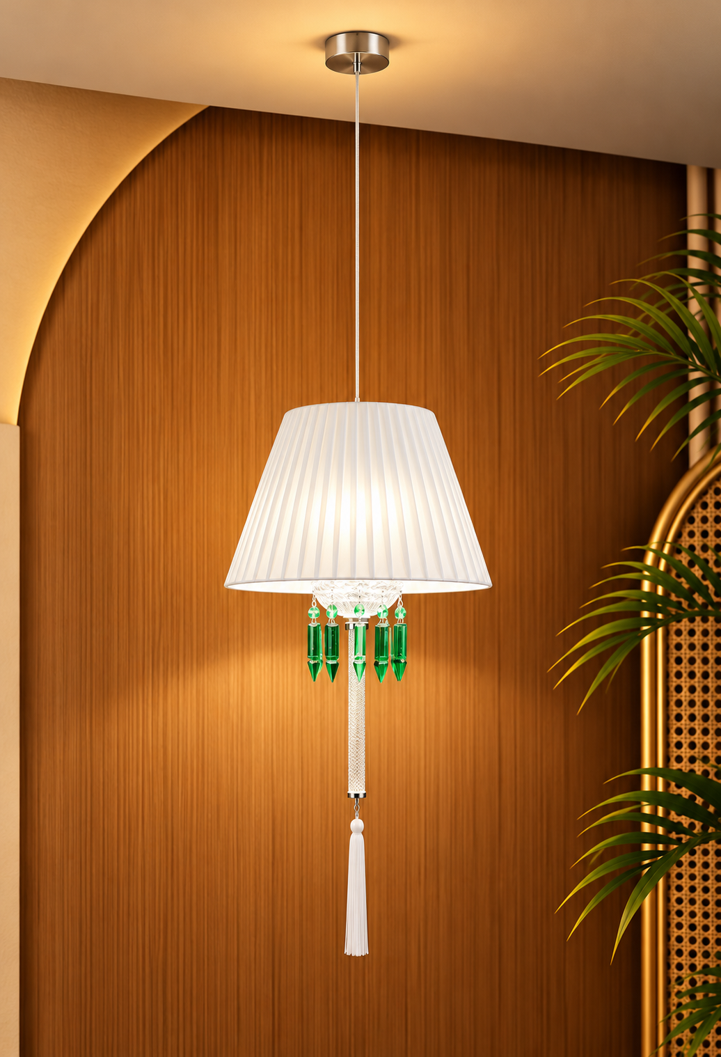 Avelisse Glow Ceiling Light for Home & item for Decoration - Green