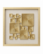 Luxe Geometry Decorative Shadow Box for Wall Decoration