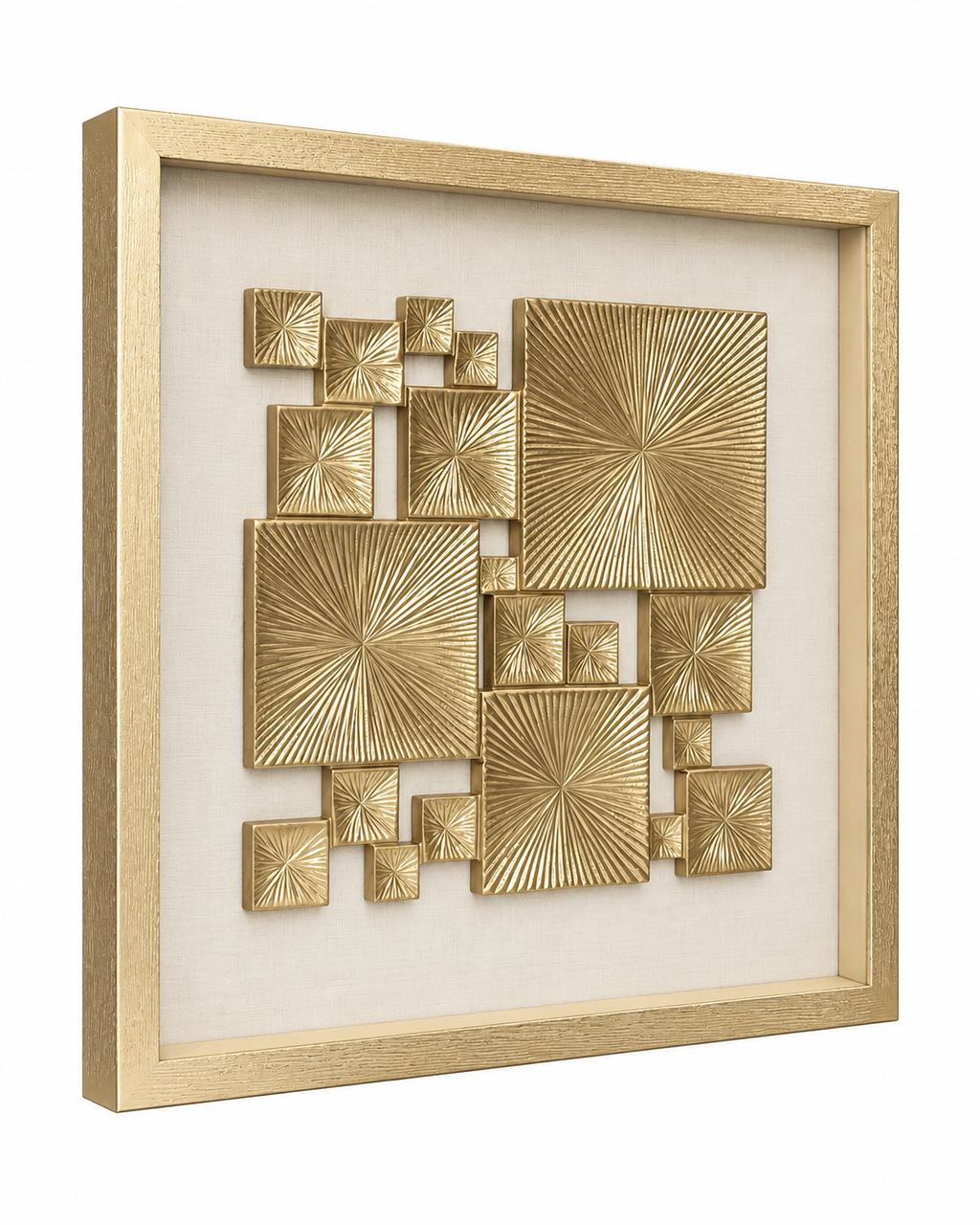 Luxe Geometry Decorative Shadow Box for Wall Decoration