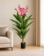 Tropical Gladiolus Artificial Indoor Plant For Home ( 4.6 Feet ) (Natural Feel)