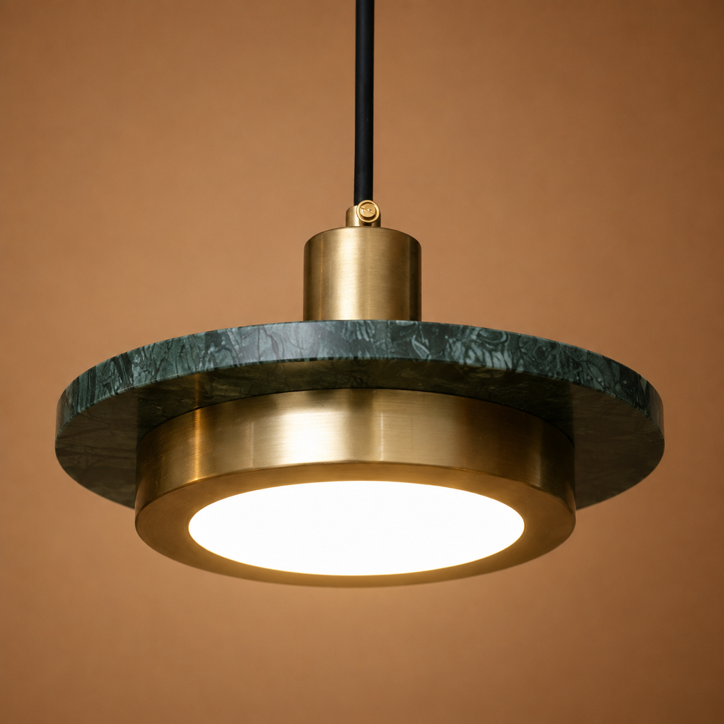 Pure Radiance Ceiling Light For Home & Home Decoration Item - Green (Italian Designer Collection)