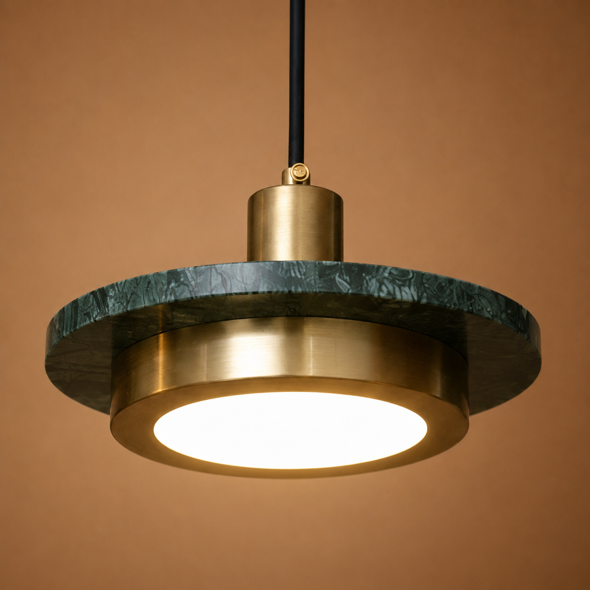 Pure Radiance Ceiling Light For Home & Home Decoration Item - Green (Italian Designer Collection)