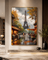 Paris After the Rain Crystal Glass Painting for Wall Art Crystal Glass Painting & Wall Decoration Items