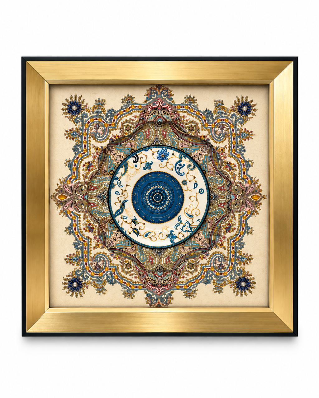 Aurelia Mandala Shadow Box for Wall Decoration & Wall Art