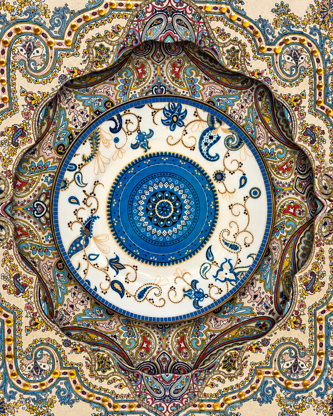 Aurelia Mandala Shadow Box for Wall Decoration & Wall Art