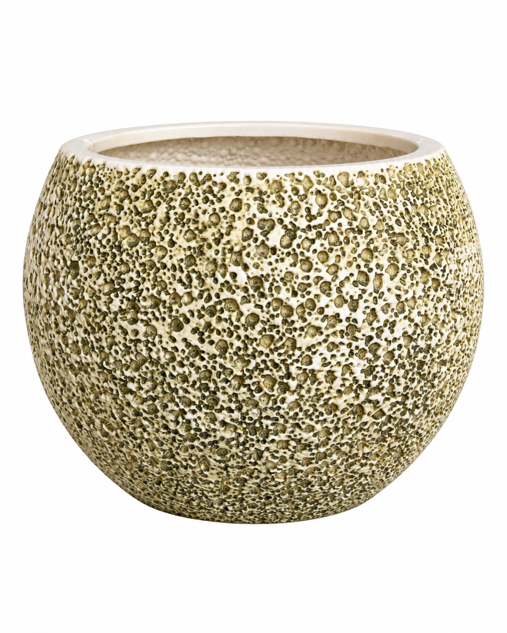 Lunar Texture Indoor Planters For Home - Green