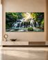 Waterfall of Spring Bliss Crystal Glass Painting & Wall Decoration Items