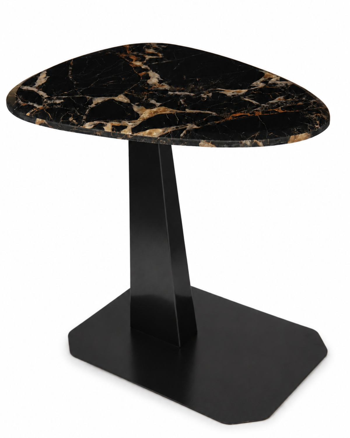 Obsidian Flow Side Table For Home & Home Decoration Item