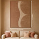 Earthy Rhythm Hand Wall Decor Paintings for Home ( 47x31.5 Inches )