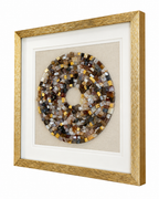 Serene Eclipse Shadow Box Wall Decoration Piece