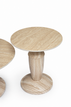 Ivory Silhouette Coffee Table for Living Room - Set of 2