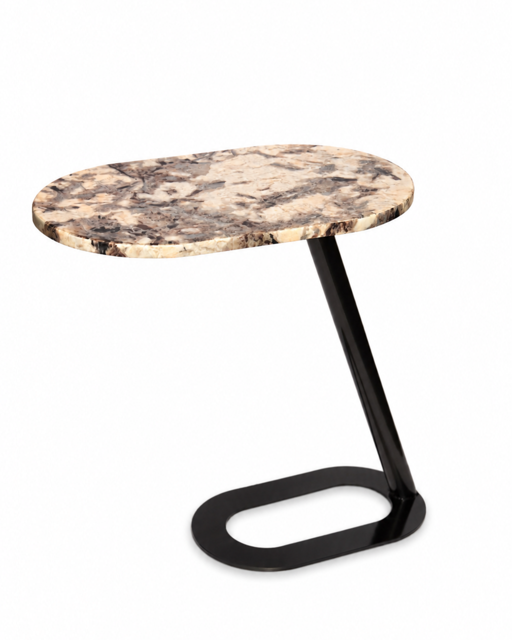 Elara C Shaped Side Table For Sofa & Home Decoration Item