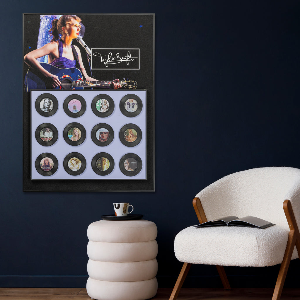 The Melody of Taylor Swift Wall Decoration Pop Art Shadow box